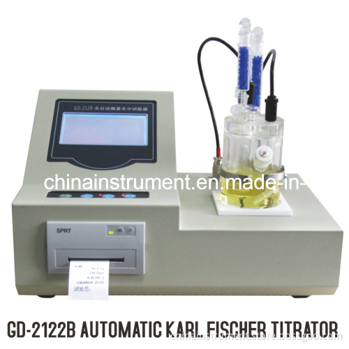 Transformer Oil Moisture Analyzer by Karl Fischer Titration Method